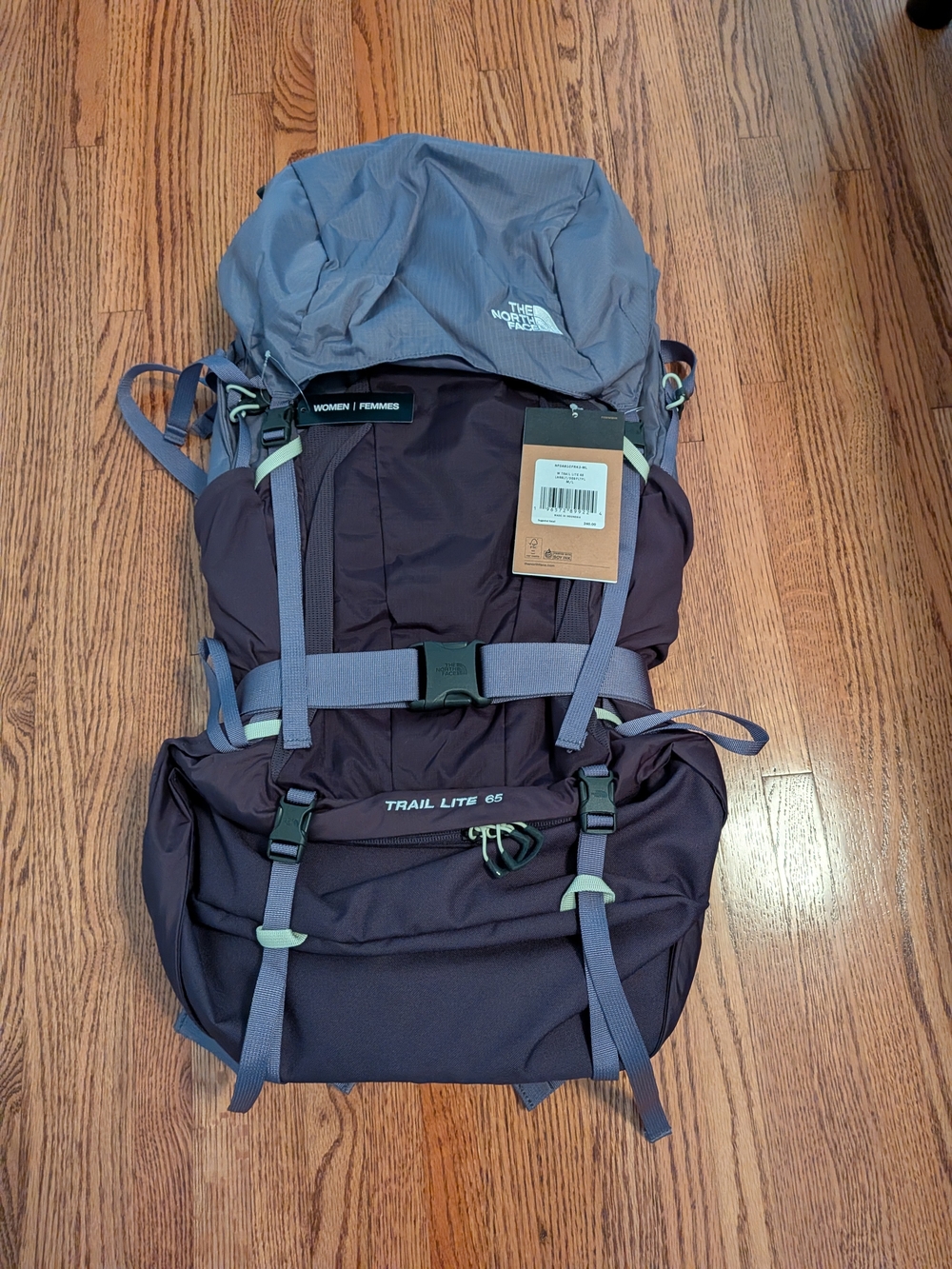 The North Face Trail Lite 65 Women's Backpack - Purple